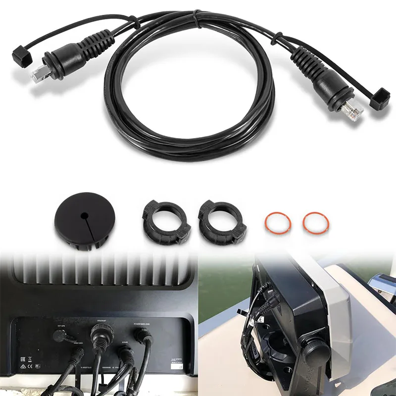 010-10550-00 Морской сетевой кабель для Garmin RJ45, сетевой кабель Ethernet для Garmin ECHOMAP Plus/UHD/Ultra, GMR, GSD, GCV