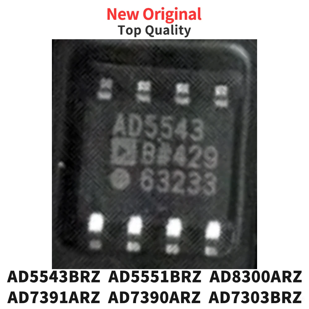 (1 Piece) AD5543BRZ AD5551BRZ AD8300ARZ AD7391ARZ AD7390ARZ AD7303BRZ SOP New Original