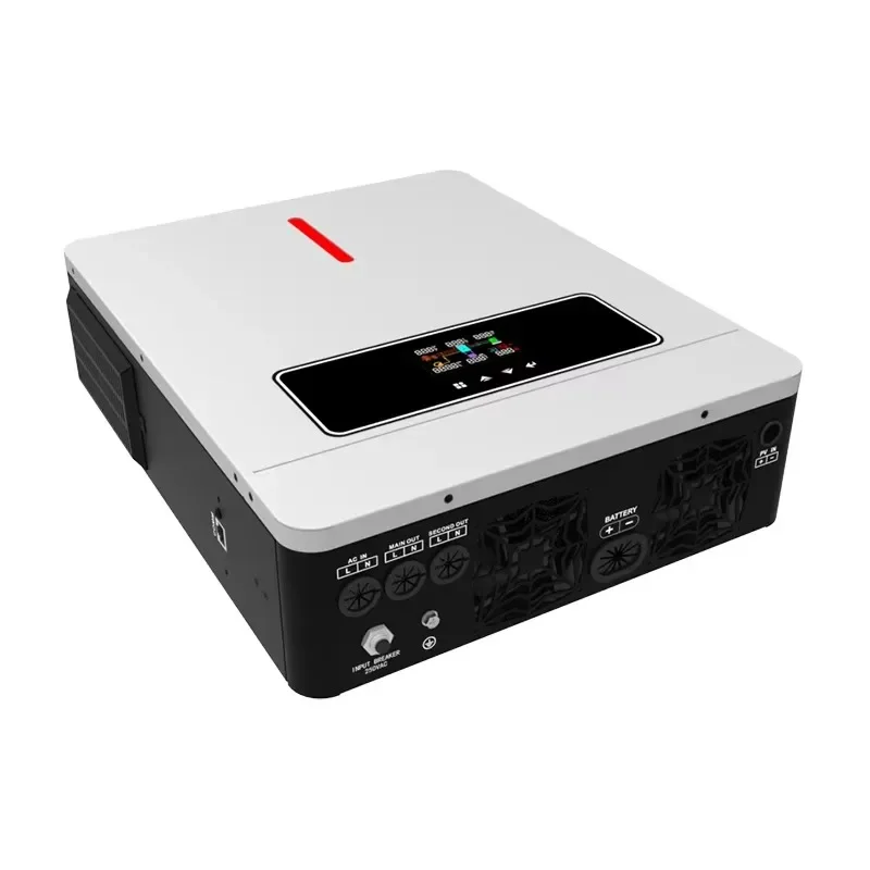 

SUMRY ECO Series 3600VA/3600W 230VAC 24VDC 50HZ 6kw Hybrid Inverter Can Dual Output Mppt Controller Inverter