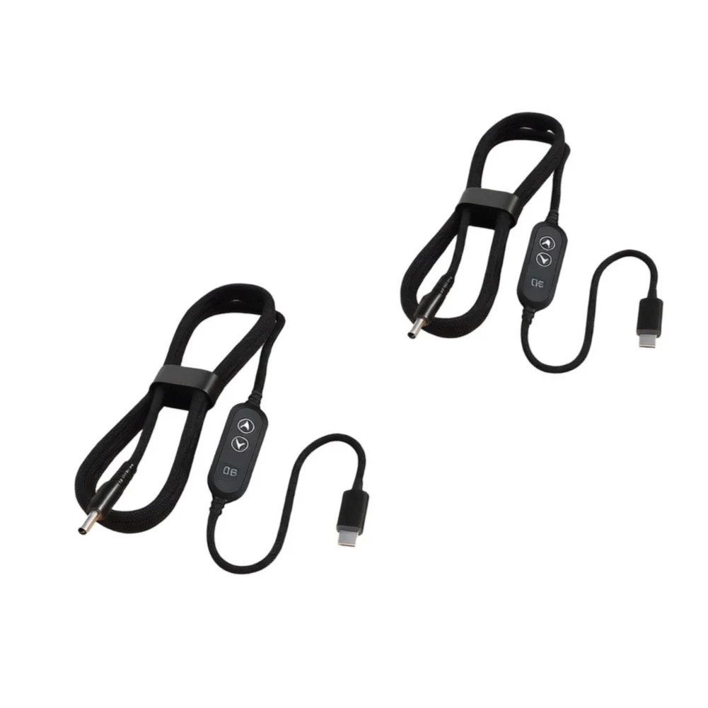 100W For Type C To DC 5.5x2.5mm For PD Trigger Cable 5V 9V 12V 15V 20V 3A Fast Charging Power Adapter Cord For Router Laptop