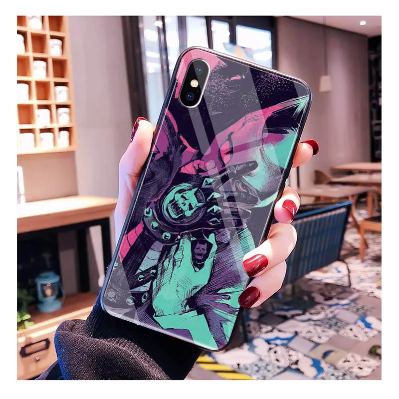 

Glass phone case For iPhone 17 Pro Max Air 17 16 15 14 13 Pro Max 15 16 Pro 15Plus JoJo Bizarre Adventure