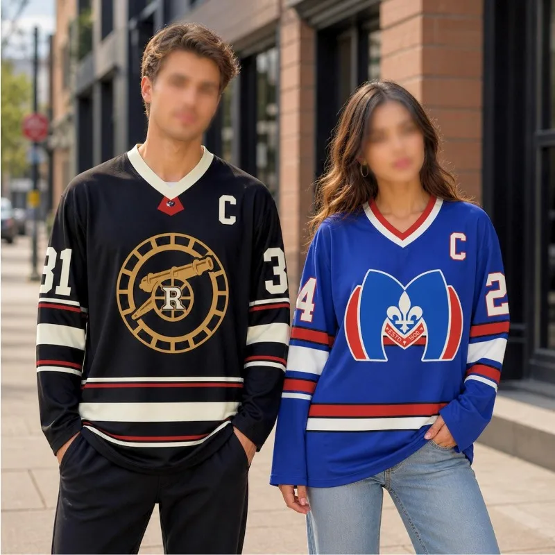 Heated Rivalry Jersey Hollanov Hookey Jersey Ilya Rozanov Shane Hollander Long Sleeve Sports Tee Casual Streetwear Unisex Shirts