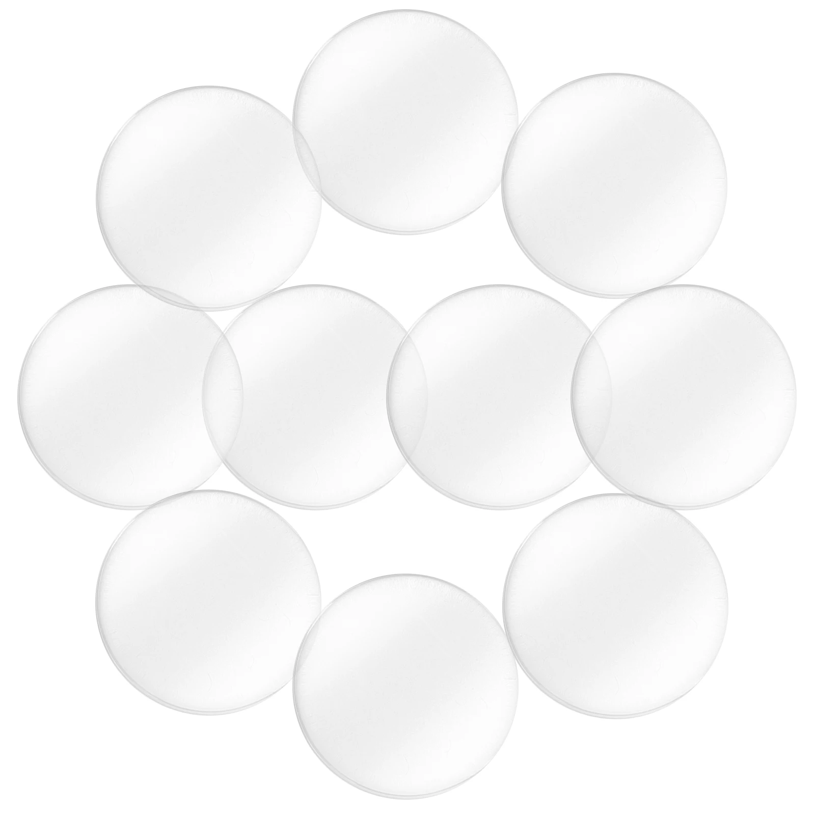 

5 Pairs Rag Glass Eye Lenses Clear Plastic Domes for Crafts Decor Eyes Dly Toy Materials Diy