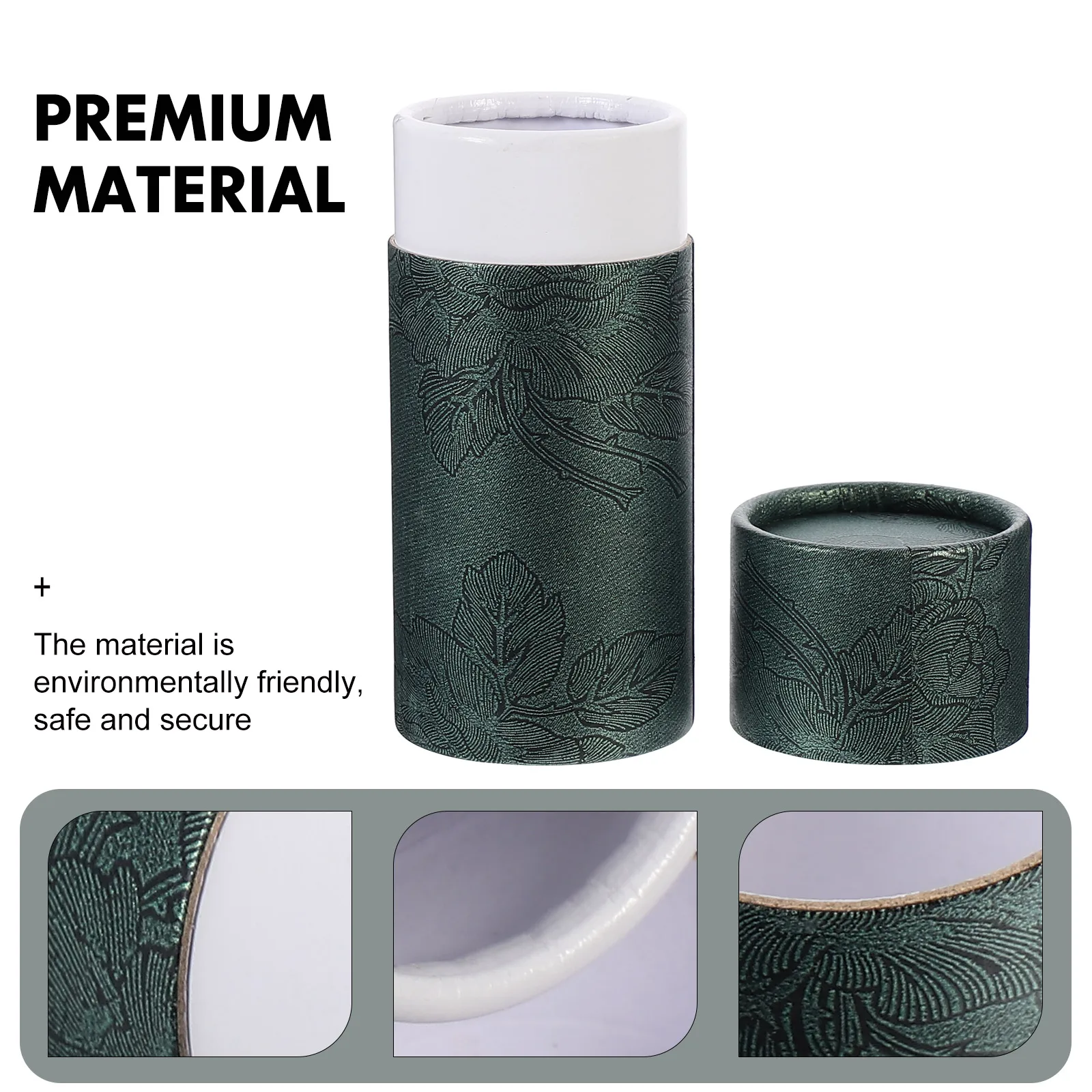 

10Pcs Essential Oil Bottle Cylinder Paper Packing Boxes Brown Kraft Paper Storage Cans Gift Containers Portable Use