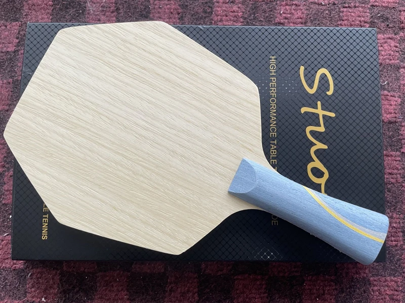 Stuor Long 5 Carbon Innere Tischtennisschläger Tischtennisschläger Ping-Pong-Paddel Kohlefaser Eingebauter professioneller Angriff – Detail 19