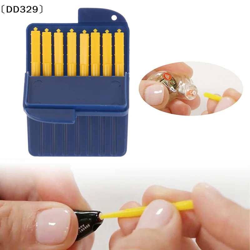 

8Pcs Hearing Aid Earwax Guard Plastic Hearing Aid Cerumen Filter for Hearing Aid Wax Guards Earwax Cerumen〔DD329〕