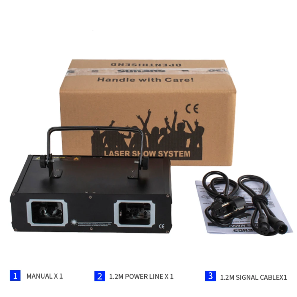 RG Laser Animation Scanner Party Lights For Nightclub Disco DJ Party Events Scan Light Red Green Line Stage Lighting