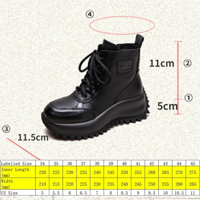 Koznoy 5cm naturalna krowa oryginalne skórzane mokasyny jesień motocykl wiosna komin moda damska botki botki buty damskie buty