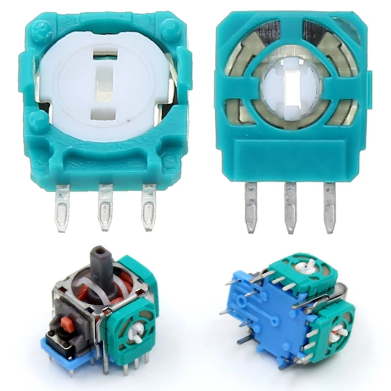 3D Analog Joystick Potentiometer 2K3Ω 3 Pin Module Resistor for Controller Micro Replacement Part