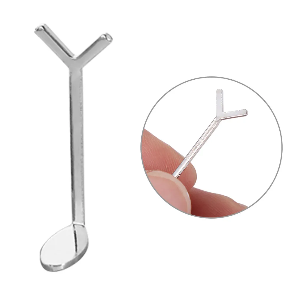 

3pcs Magnetism Heart Shaped Cat Eye Magnet Portable Strong Magnetic Y-Shape Clip Nail Magnet Nail Accessories Y-Shaped