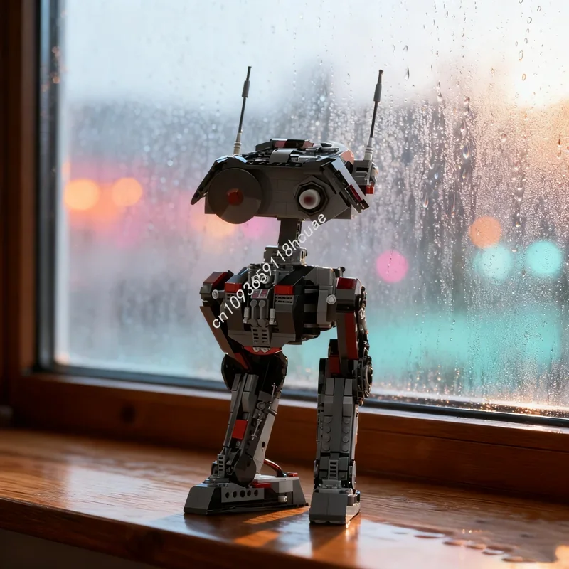 930 деталей MOC: Конструктор «Звездные войны: Ситх БД-1» в стиле UCS, модель для сборки, праздничный подарок, креативная идея, игрушка-конструктор, подарок на день рождения