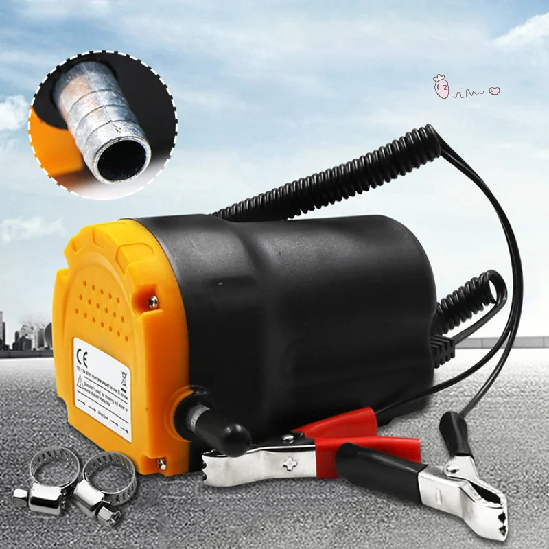 

Car Oil Pump Car Engine Oil Pump 12V Electric Diesel Fluid Sump Extractor Scavenge Fuel Transfer Suction Boat Motorbike Electric