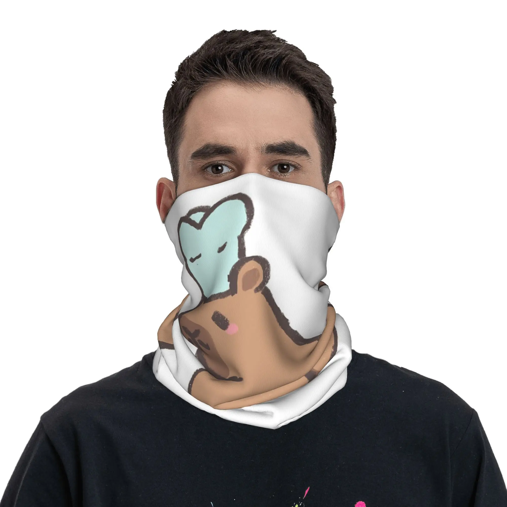 

Капибара шеф-повара, бандана, гетры с принтом, волшебный шарф, многофункциональная Балаклава, походная, рыбалка для мужчин, женщин, взрослых, ветрозащитная