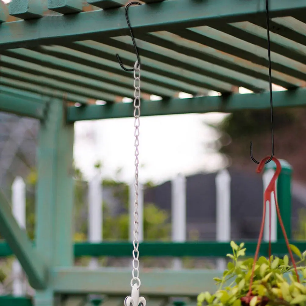 

5Pcs High Quality Metal Hooks Non Deformable Birds Feeder Guard Hook for Outdoor Garden Tool Storage Solution Birds Feeder Guard