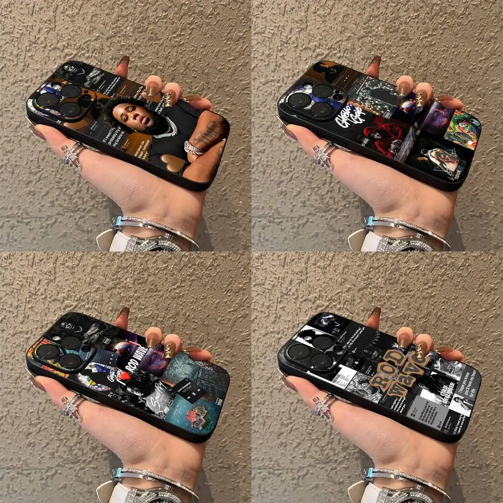 

R-Rod Wave SoulFly Last Lap Phone Case For iPhone 16,15,14,13,12,11,Pro,XS,Max,XR,Plus,E,SE4,Mini Black Soft Shell