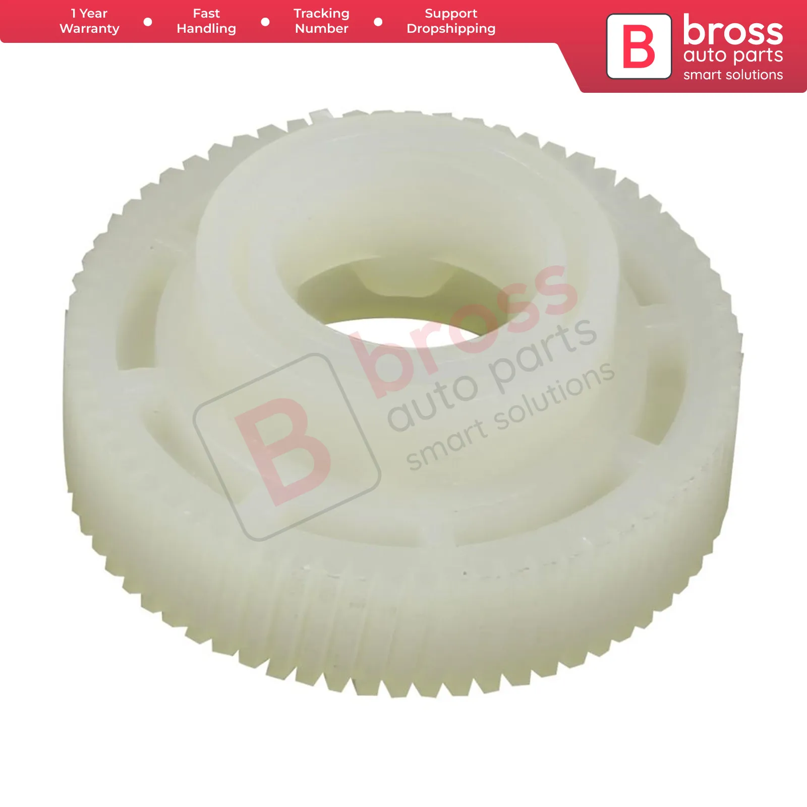 Bross BSR17 Sunroof Motor Repair Gear for Toyota RAV 4 Teeth Number: 68, Gear Diameter: 35.44mm, Upper Diameter: 21.97mm