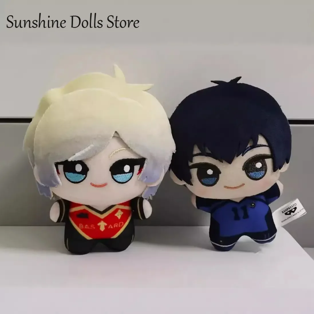 애니메이션 이사기 요이치 바치라 메구루 봉제 인형 프린트 바디 피규어 인형 10CM 가방 참 펜던트 키체인 장난감 봉제 인형 선물