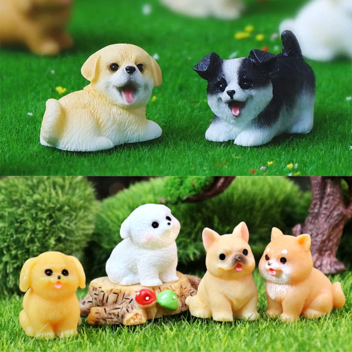 Resin Small Dog Sha…