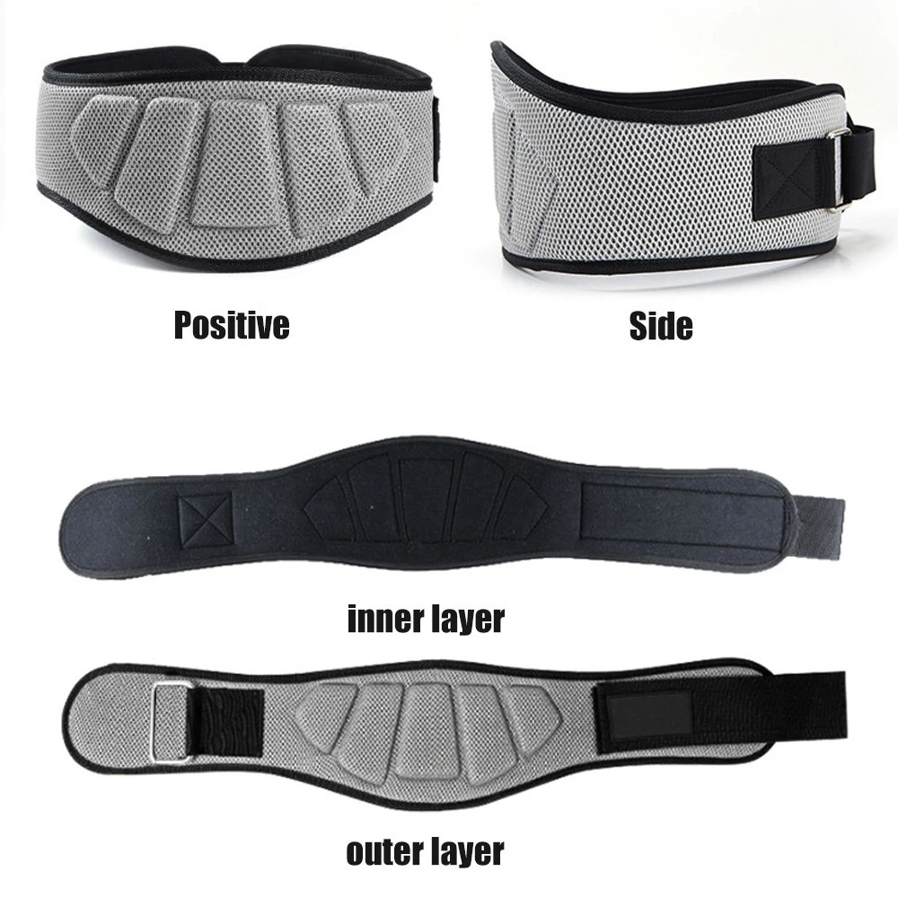 Weight Lifting Belt - Powerlifting, Cross Training for Men and Women - Professional Fitness, Adjustable Work Belt Deadlift Squat image 2