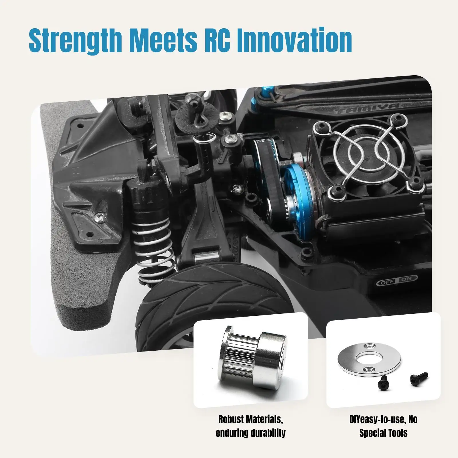 RC Car RC Upgrade Part Premium Assembly Car Accessories Modification TT02