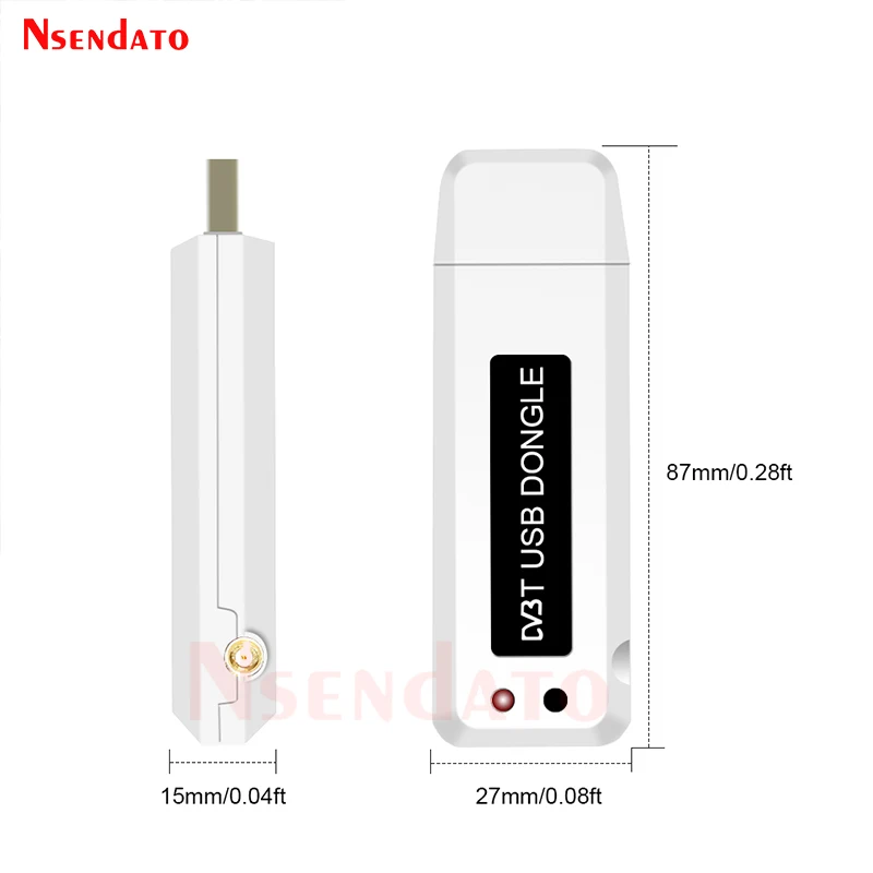 Digital DVB T USB TV Stick sintonizador Dongle DVB-T TV Stick USB2.0 DVBT HDTV TV sintonizador receptor dongle con Control remoto antena IR