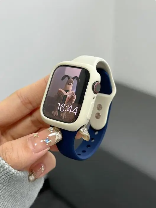 38 42mm Silicone Strap for Apple Watch Band 40/44mm 6 5 4 SE for Iwatch Series 1 2 3 7SE 8 41/45mm 49Ultra Slim Rubber Bracelet