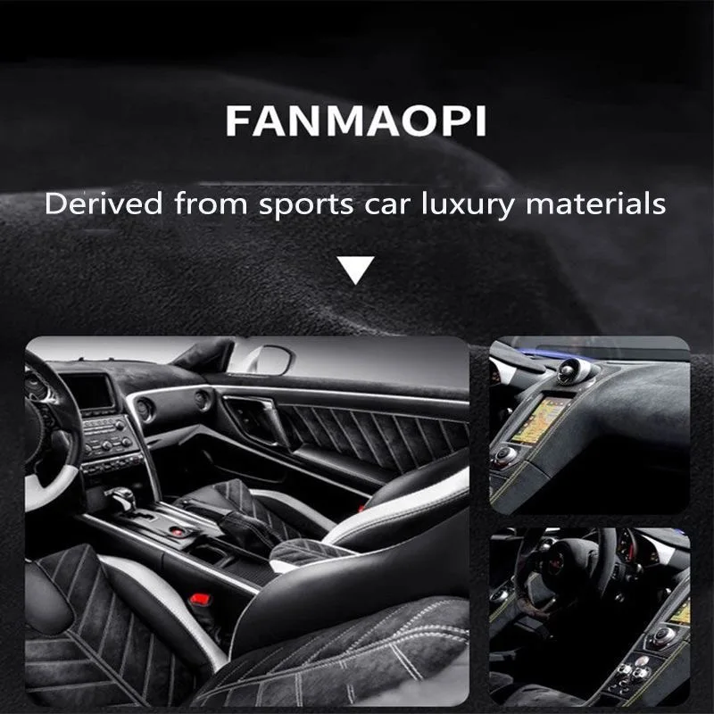 Suede Leather Car Keychain High-Grade Luxury Key Rings Holder Buckle Alcantara Bag Pendant Charms Best Gift for Christmas Xmas