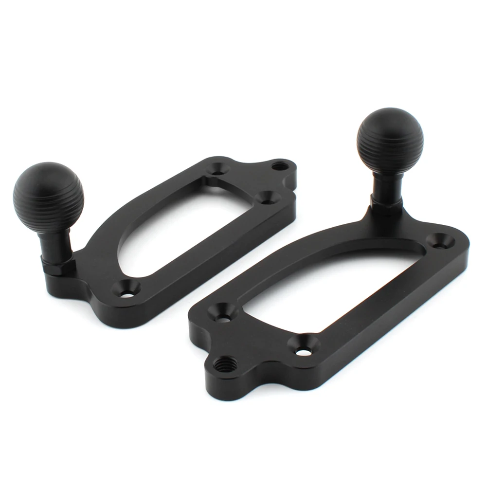 2Pcs For BMW R18 R18B R18TC Motorcycle Upper Pump Cover Hand Bracket Ball Head Brake Oil Cup Cover