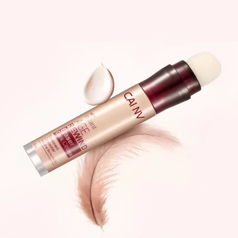 CAINV 4-color الإسفنج رئيس المخفي للهالات السوداء الدموع النمش مصحح حب الشباب الراقية ماكياج الجلد الطبيعي ماكياج مستحضرات التجميل #3