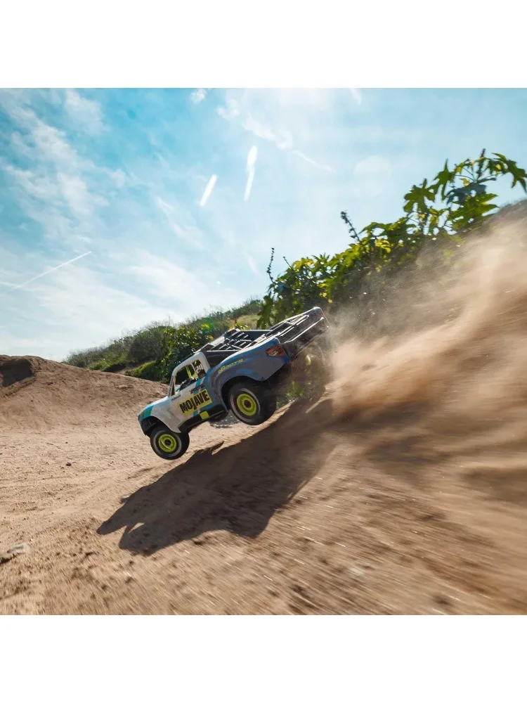 شاحنة RC Mojave GROM 4x4 شاحنة صحراوية ذكية صغيرة الحجم، RTR (مع بطارية وشاحن متضمن) أزرق/أبيض ARA2104T2 #5