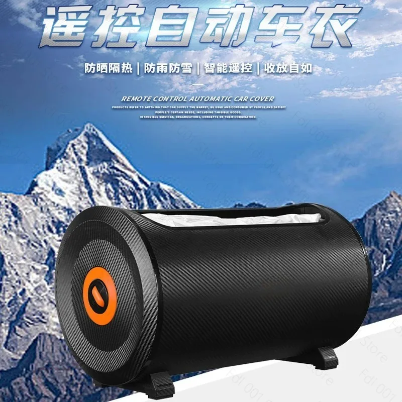 Automatic Car Cover Car Protective Full Cover Automatic Remote Control Intelligent Sun Protection Heat Insulation Rain Cover