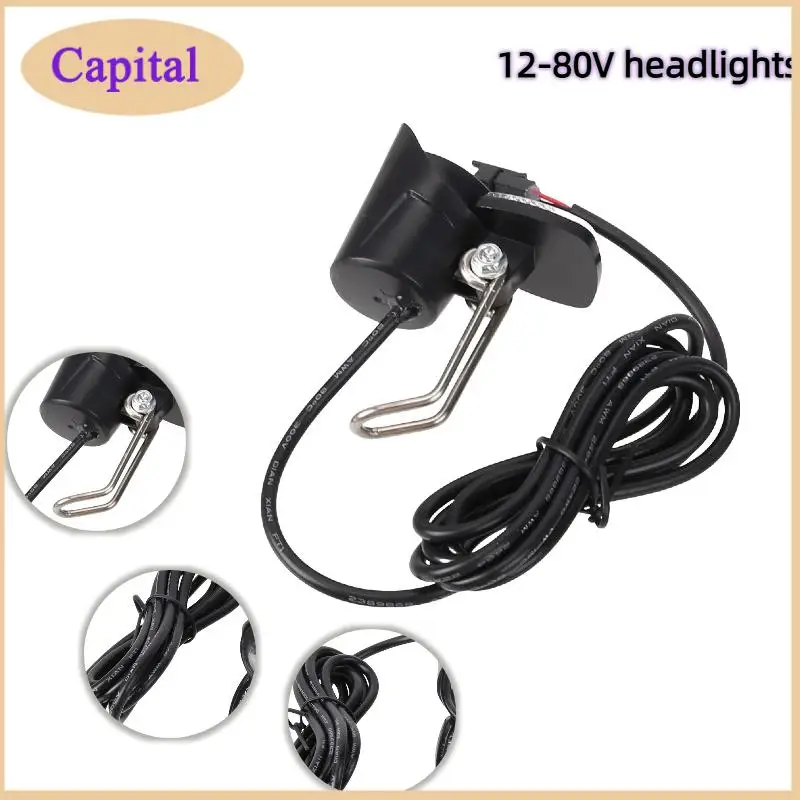 

Bicycle electric scooter modification accessories 12-80Vheadlights night riding LED lighting night riding equipment/SM connector