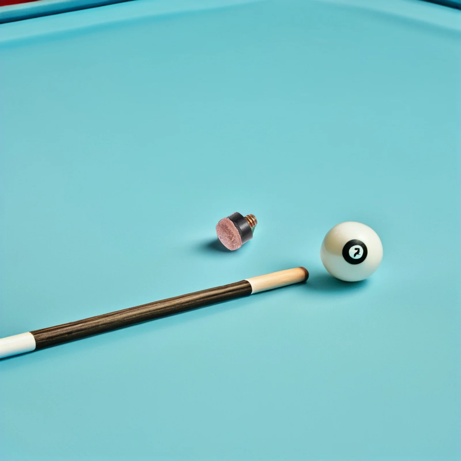 

20 шт. сменных наконечников для бильярдных киев, жесткие синтетические аксессуары для игроков в снукер и бильярд