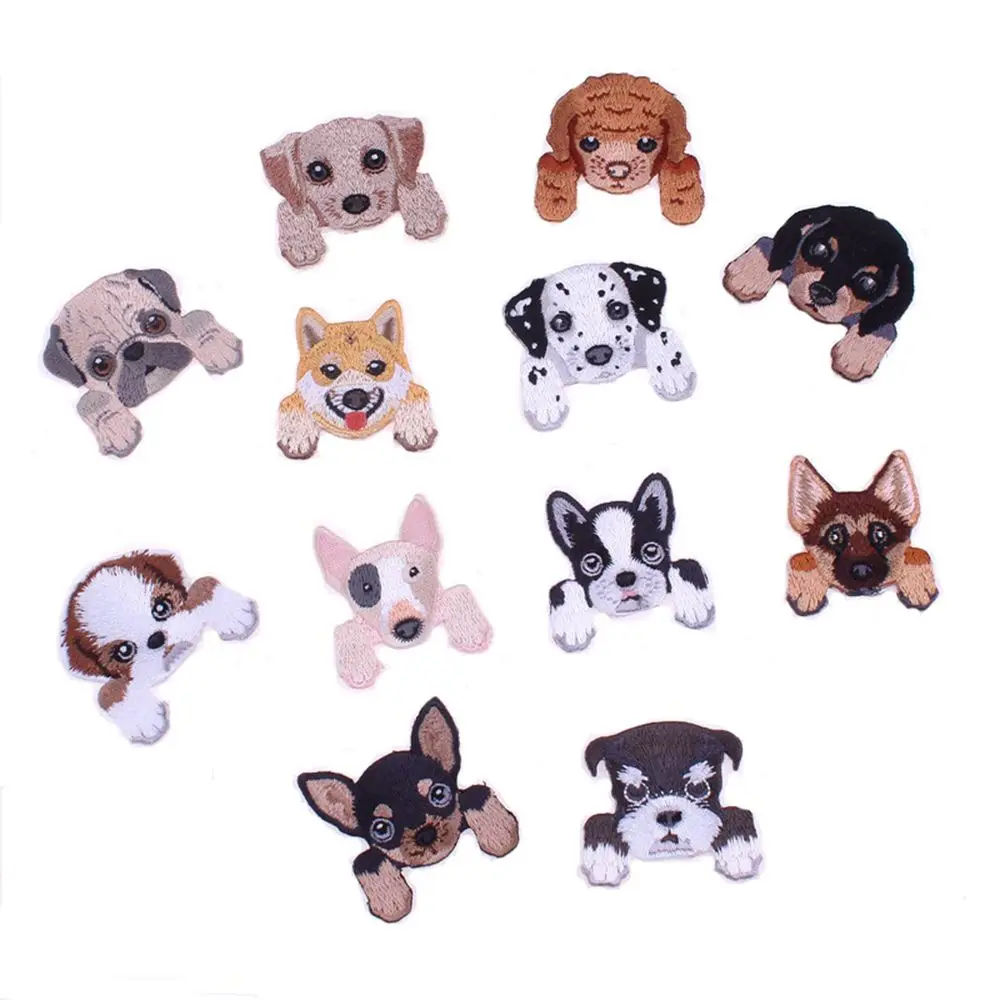 Cute Small Dog Baby's Clothes Backpack Decoration Clothing Patches Patch Applique