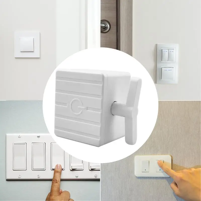 

Wiring-free Wireless Remote Control Turn Off Lights Smart Auto Press WallSwitch Bot Automatic Physical Click FingerSwitch