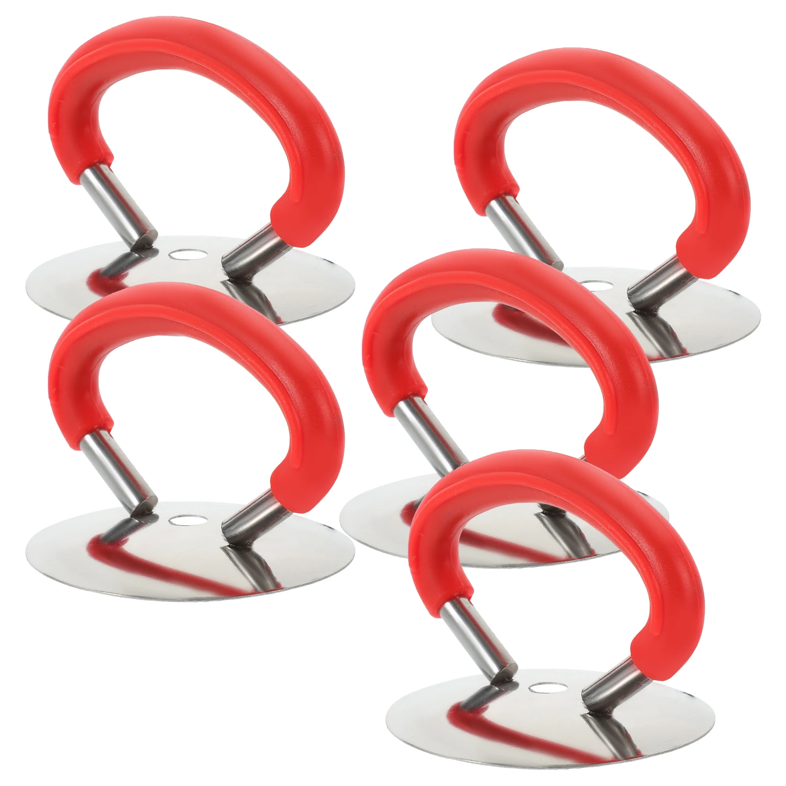 

5pcs Silicone Pot Lid H Stainless Steel Knobs Replaceable Compact Pan H Glass Lid Accessories Kitchen Utensils