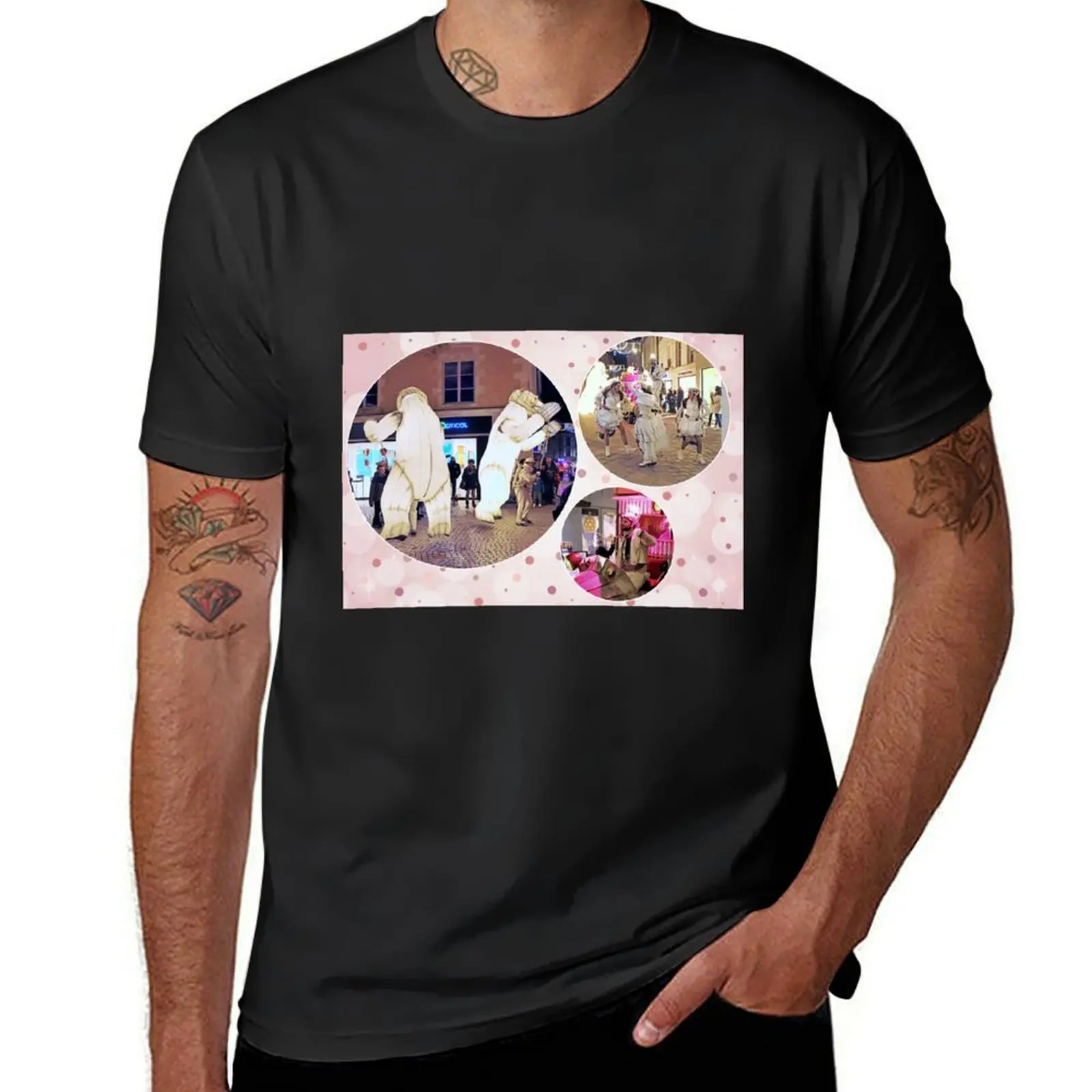 rv 3606/ finition 2024 - : Joy and Feast in the Streets - la Joie et la Fête dans les Rues - Okaio Créations Olavia-Olao T-Shirt