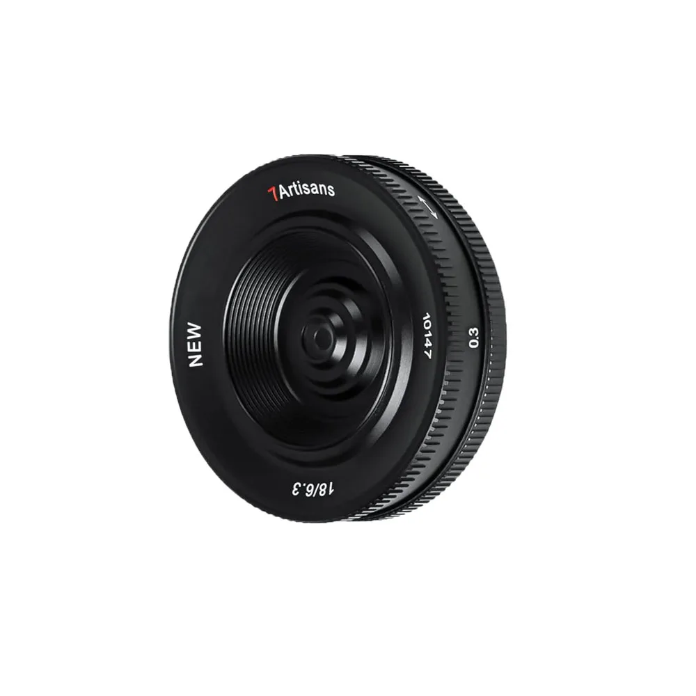 

7artisans 18mm F6.3 Mark II UFO Lens, Compatible with Fuji X-Mount Mirrorless Cameras X-A3 X-A5 X-A7 X-Ｍ1 X-Ｍ2 X-Ｈ1 X-T1 X-T10