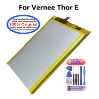 New 100% Original Phone Battery For Vernee Thor E MTK6753 5020mAh Battery Real Capacity Replacement Batteries Batteria + Tools