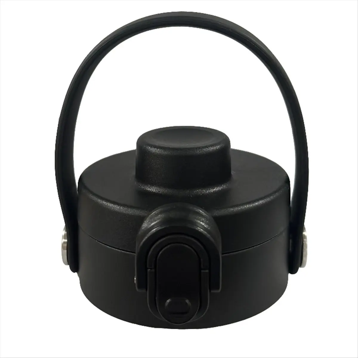 T22C Auto Spout Replacement Lid for Wide Mouth 12/16/18/20/32/40/64 Oz Sport Water Bottles,with Handle,Button Lock