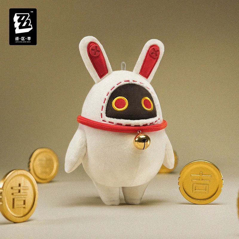 

Подлинная плюшевая кукла Zenless Zone Zero с героями мультфильмов The Bangboo, 20 см, плюшевая кукла, кулон, экшн-фигурка, коллекция фанатов, подарок