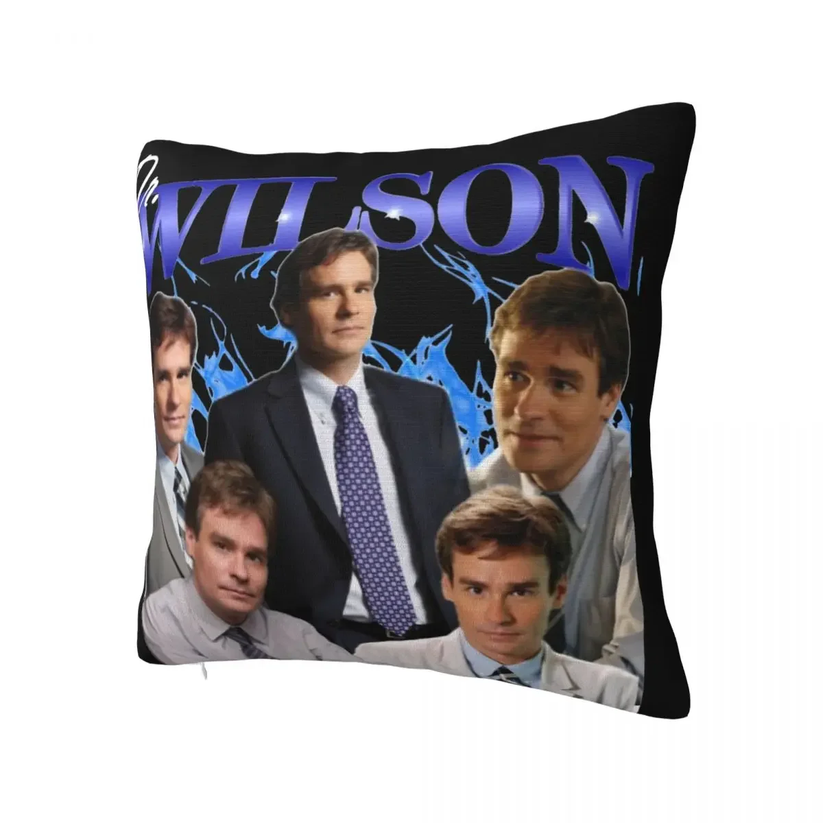 الدكتور ويلسون هاوس MD المخدة قماش مطبوع غطاء الوسادة زينة كيس وسادة غطاء المنزل مربع 45X45cm