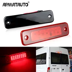 1pc RED Black Smoked Lens LED Third High Level Brake Stop Light For Ford Transit MK7 2006 2007 2008 2009 2010 2011 2012-2014