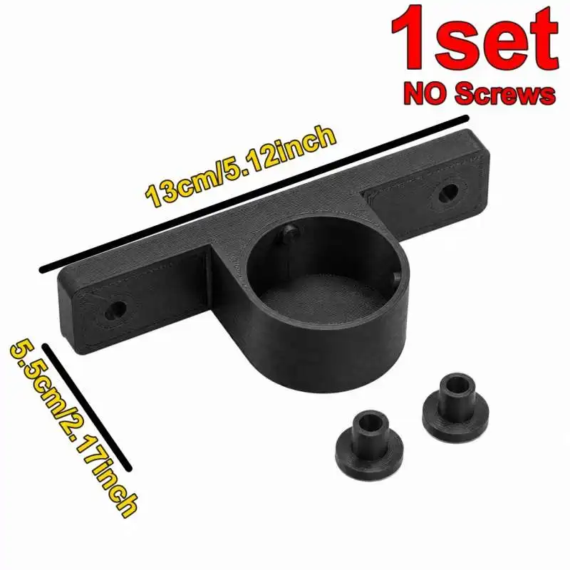 13 Pin Trailer Plug Bracket Rectangular Socket Holder Mounting Bracket for Caravan Camper Van Truck 12V