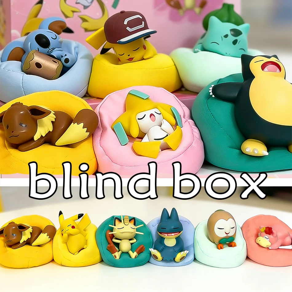 

Коллекционные фигурки Покемон: Пикачу из серии «Сон», настольные украшения, игрушки Покемон, подарки на день рождения