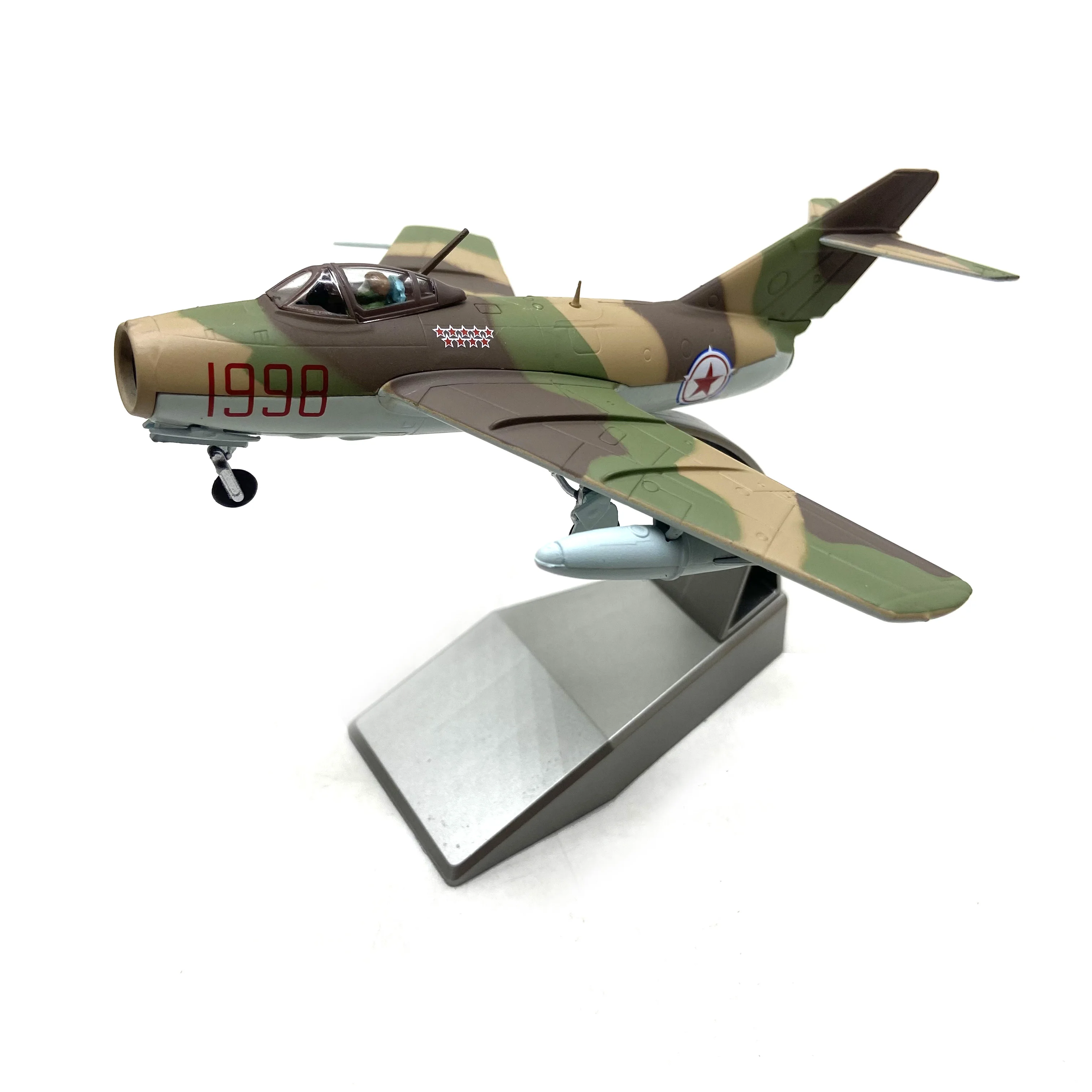 1/72 مقياس روسيا القوات الجوية Mig 15 MiG-15 MIG15 سلاح الجو المقاتل دييكاست نموذج طائرة لعبة معدنيّة