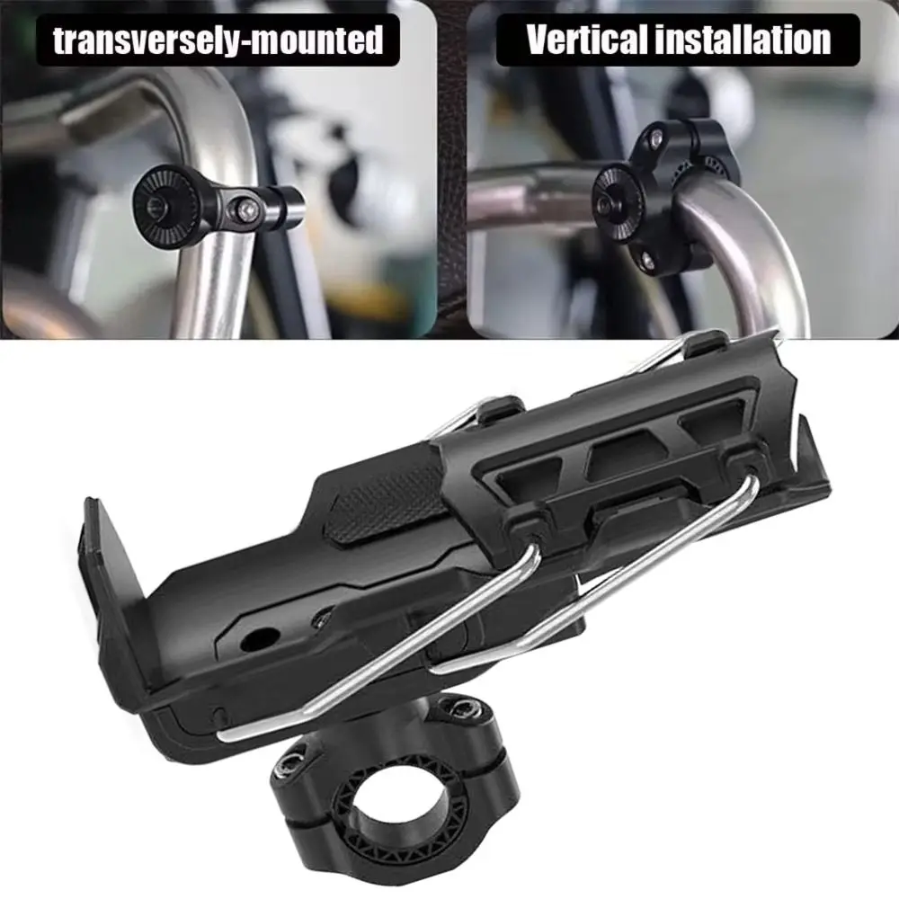 Universal Motorcycle Bumper Cup Bolder 360 Degree Rotatable Adjustable Water Bottle Holder Black Bicycle Bottle Cage Bike