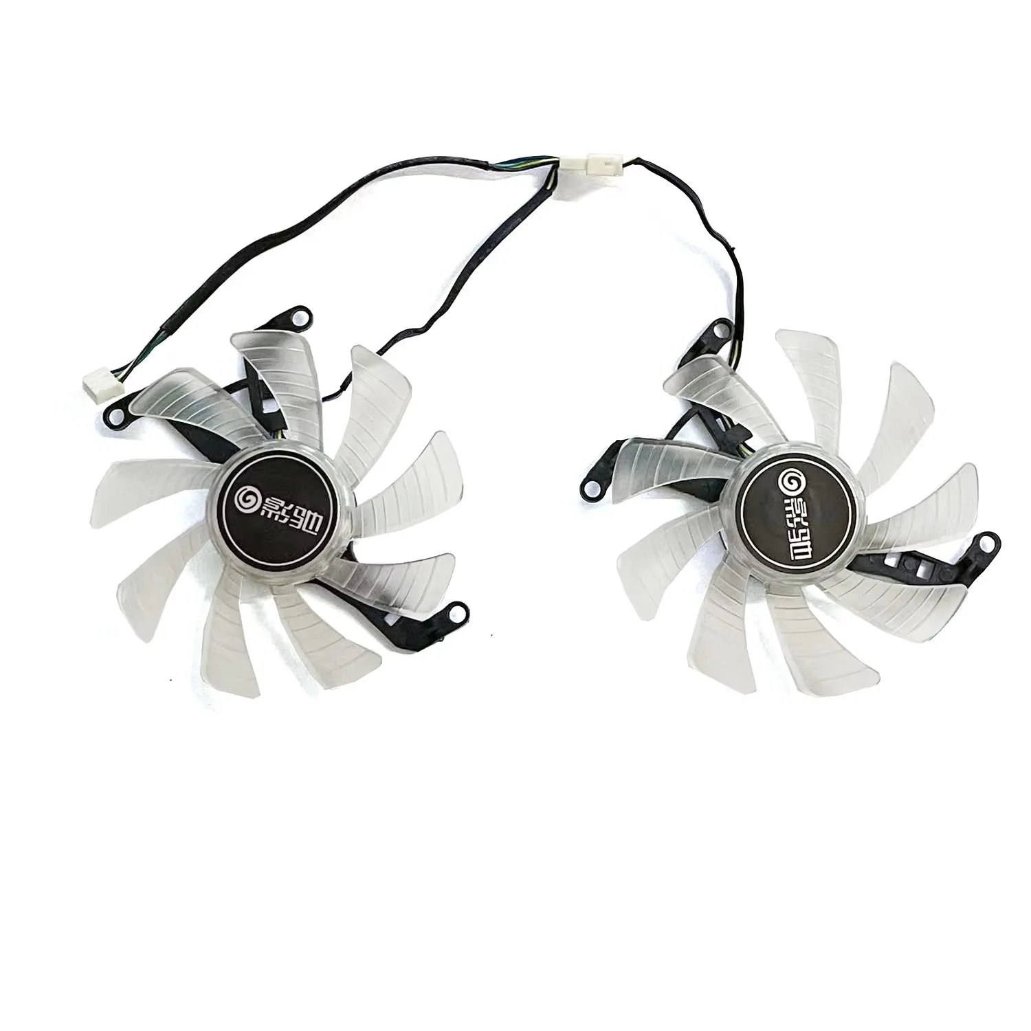 New White LED Graphics Card Fan 4PIN 85MM T19215SU RTX2070 GPU Cooler for Galax Geforce RTX2070 2060 Super Will Graphics Card Fa