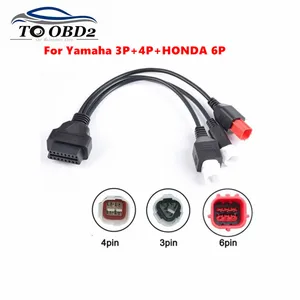 3 -in -1 Motorraddiagnosekabel für Yamaha, 3 Stifte, 4 Stifte, Honda, 6 Stifte, OBD2, OBD 2 Kabeladapter, Motorverlängerungskabel 10 Hauptverkäufe OBD2 -Kabel - №2