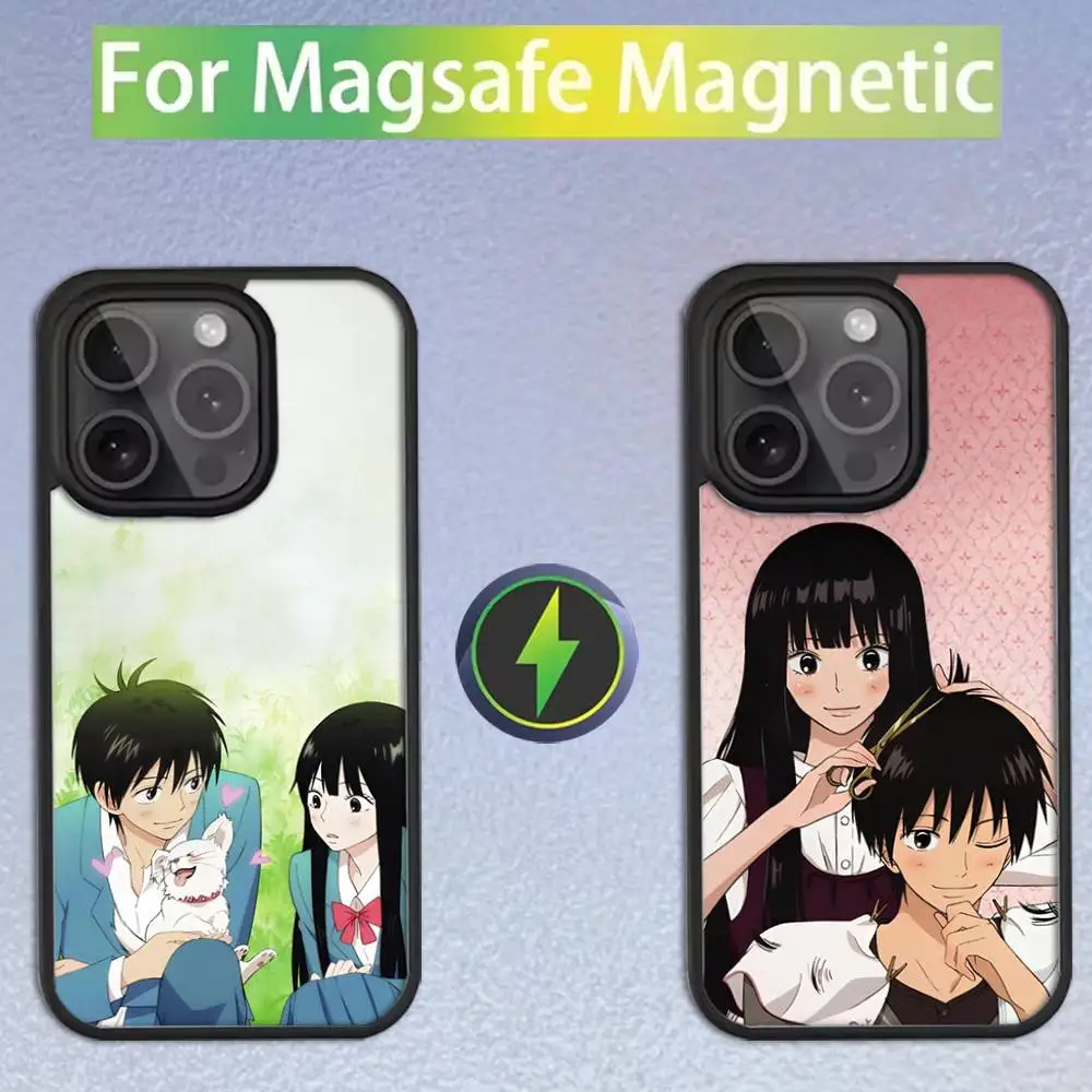 

S-Sawako K-Kuronuma Anime Phone Case For iPhone 16,15,14,13,12,11,Pro,Max,Plus,Mini,SE Magsafe Magnetic Wireless Charging